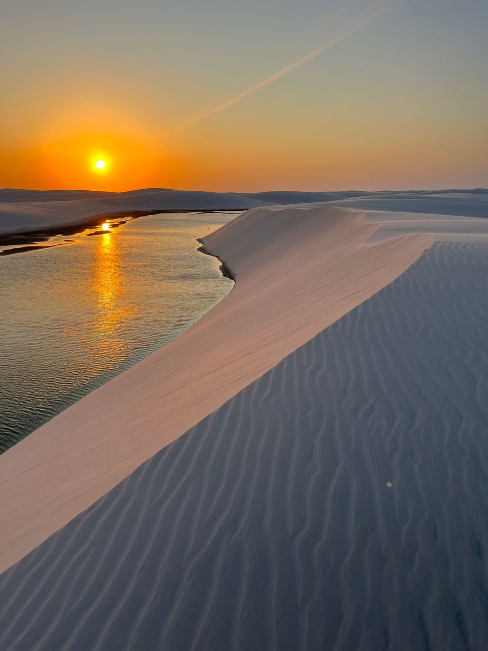 Lagoas nos Lençóis Maranhenses
